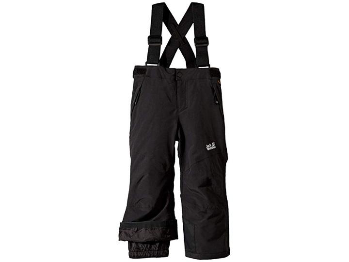 Jack Wolfskin Kids Snow Ride Pants (infant/toddler/little Kids/big Kids) (black) Kid's Casual Pants