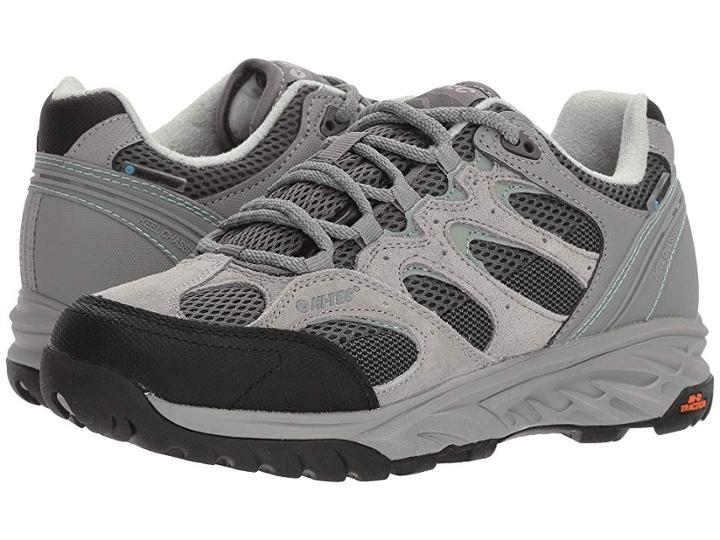 Hi-tec V-lite Wildfire Low I Waterproof (cool Grey/graphite/iceberg Green) Women's Hiking Boots