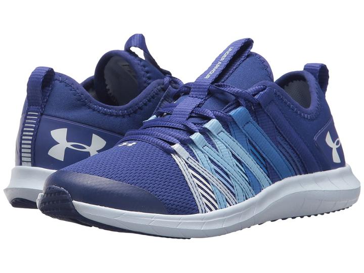 Under Armour Kids Ua Gps Infinity (little Kid) (blue/blue/blue) Girls Shoes