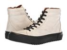 Frye Varick High (white Soft Nappa Lamb) Men's Lace Up Casual Shoes