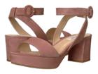 L.k. Bennett Alie (dark Bardon Pink Suede) Women's Dress Sandals
