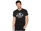 The Original Retro Brand Stax Records Vintage Potassium Wash Short Sleeve Tee (potassium Black) Men's T Shirt