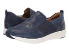 Comfortiva Nicole (midnight Navy Distressed Foil Suede/foil Snake Nubuck) Women's  Shoes