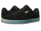 Puma Suede Classic Explosive (puma Black/blue Danube) Men's Shoes