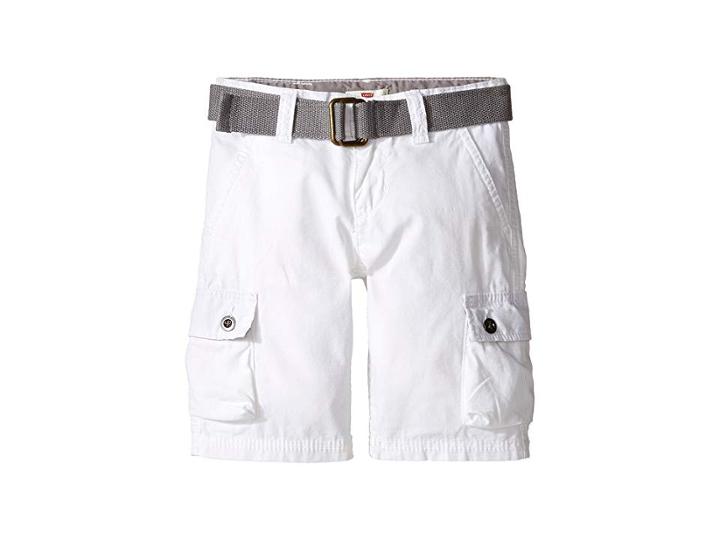 Levi's(r) Kids Westwood Cargo Shorts (toddler) (white) Boy's Shorts