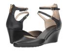 Cole Haan Maddie Wedge (black Leather) Women's Shoes