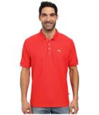 Tommy Bahama The Emfielder Polo Shirt (red Cherry) Men's Short Sleeve Pullover