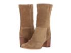 Frye Nora Mid Pull-on (sand Soft Oiled Suede) Women's Boots