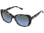 Tory Burch 0ty7114 53mm (blue Tortoise/grey Blue Gradient) Fashion Sunglasses