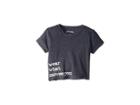 Maddie By Maddie Ziegler Graphic Crop Tee Wear What Moves You (big Kids) (grey) Girl's T Shirt
