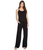 Becca By Rebecca Virtue Breezy Basics Jumpsuit Cover-up (black) Women's Jumpsuit & Rompers One Piece
