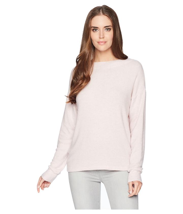 Lna Brushed Gila (heather Pink) Women's Clothing