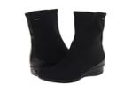 Ecco Abelone Short Boot (black/black) Women's Boots