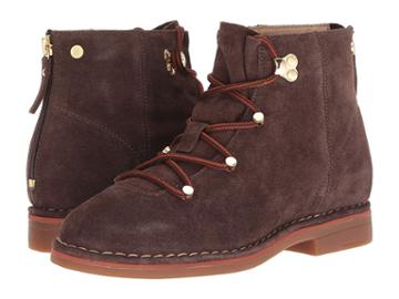 Hush Puppies Catelyn Hiker Boot (dark Brown Suede) Women's Lace-up Boots