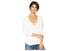 Spiritual Gangster Plunge V-neck Thermal (stone) Women's Clothing