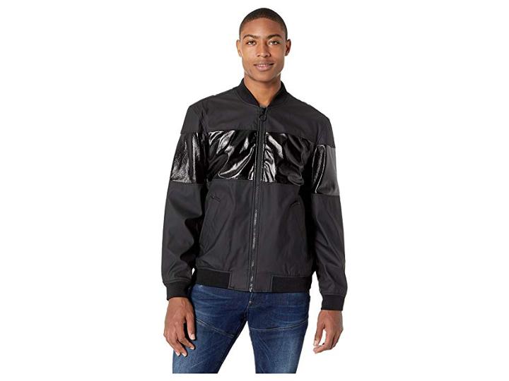Sean John Waterproof Bomber Jacket (black) Men's Coat