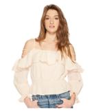 Astr The Label Marie Top (powder Pink) Women's Clothing