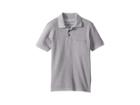 Quiksilver Kids Tori Pass Polo (big Kids) (light Grey Heather) Boy's Short Sleeve Pullover