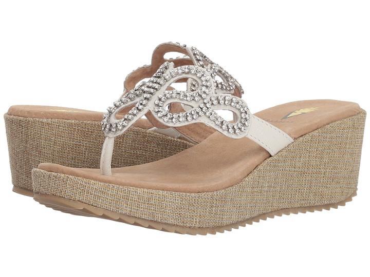 Volatile Kenina (white) Women's Wedge Shoes
