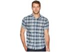 John Varvatos Star U.s.a. Short Sleeve With Cuff W443u2b (night Sky) Men's Clothing