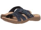 Earth Origins Selby (navy Blue Suede) Women's Sandals