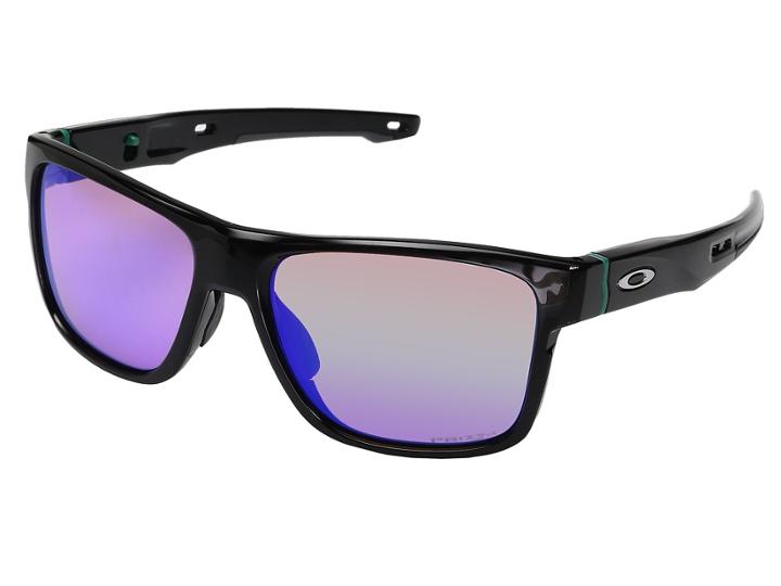 Oakley Crossrange (polished Black W/ Prizm Golf) Fashion Sunglasses