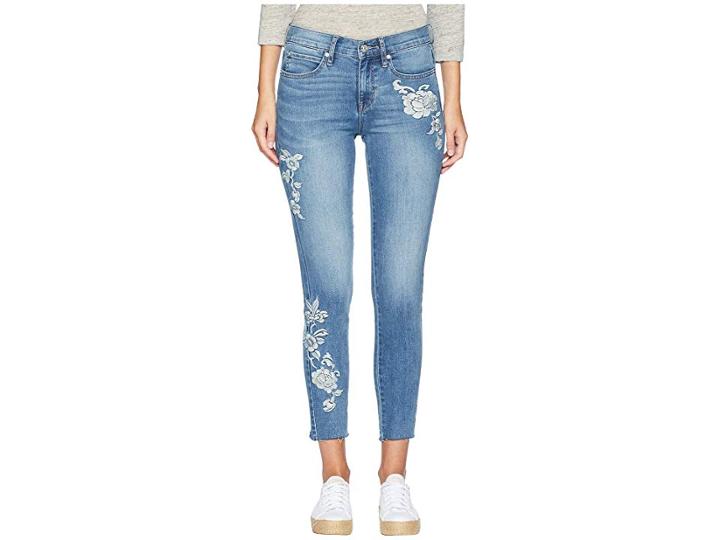 Nicole Miller New York High-rise Skinny Castle Garden (medium Blue) Women's Jeans