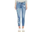 Nicole Miller New York High-rise Skinny Castle Garden (medium Blue) Women's Jeans
