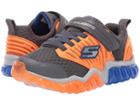 Skechers Kids Rapid Flash 90720l Lights (little Kid/big Kid) (charcoal) Boy's Shoes