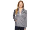 The North Face Agave Full Zip (tnf Medium Grey Heather/asphalt Grey/mid Grey) Women's Sweatshirt