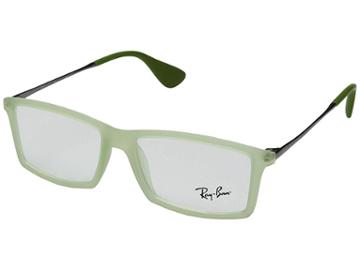 Ray-ban 0rx7021 (rubber Green) Fashion Sunglasses