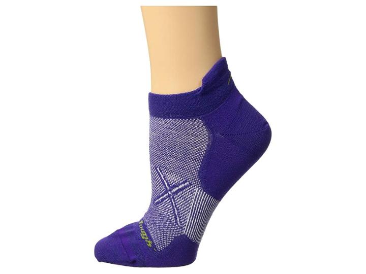 Darn Tough Vermont Vertex No Show Tab Ultra Cool Max (deep Purple) Women's No Show Socks Shoes