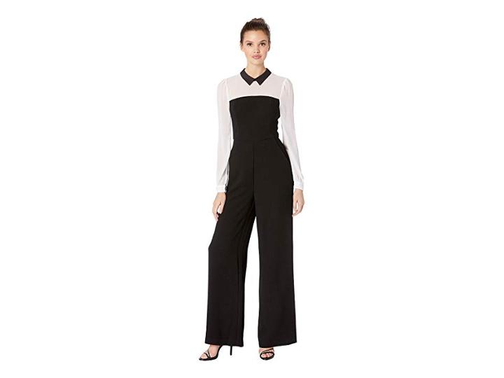 Bcbgeneration Twofer Shirt Jumpsuit (black) Women's Jumpsuit & Rompers One Piece