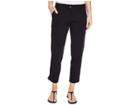 Jag Jeans Creston Ankle Crop In Bay Twill (black) Women's Casual Pants