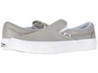 Vans Classic Slip-ontm ((leather) Oxford/drizzle) Skate Shoes