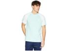 Adidas Originals 3-stripes Tee (clear Mint) Men's T Shirt