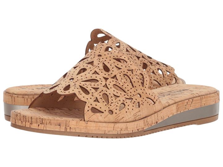 Sesto Meucci Selina (natural Cork) Women's Sandals