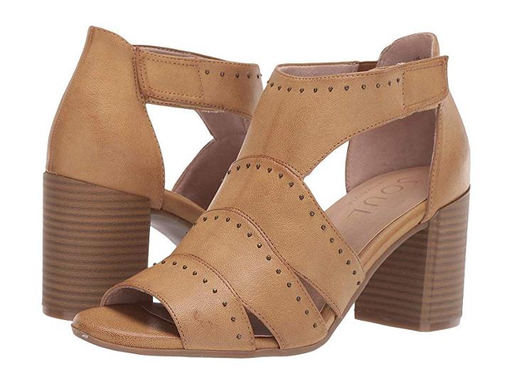 Natural Soul Christina (latte Smooth) High Heels