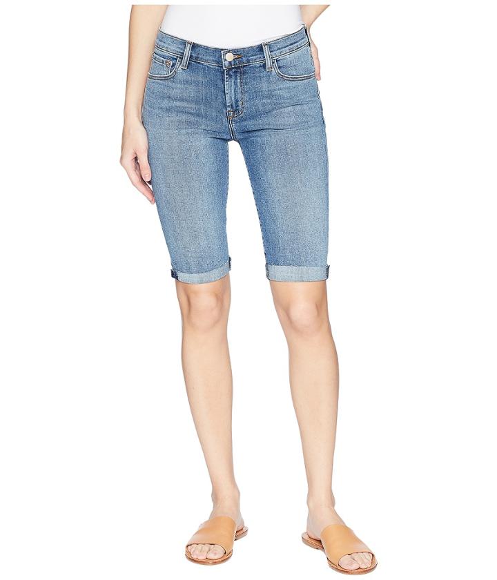 J Brand 811 Bermuda Shorts In Delphi (delphi) Women's Jeans