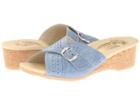 Worishofer 251 (sea Blue) Women's Sandals
