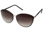 Steve Madden Beverly (black/smoke Gradient Lens) Fashion Sunglasses
