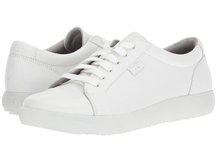Klogs Footwear Moro (white) Women's Lace Up Casual Shoes