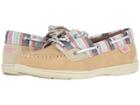 Sperry Kids Shoresider 3-eye (little Kid/big Kid) (sparkle Stripe) Girl's Shoes