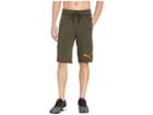 Puma 12 Bermuda Sweat Shorts (forest Night) Men's Shorts