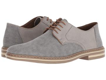 Rieker B1422 Diego 22 (grey/braun/staub) Men's Shoes
