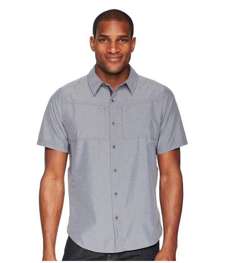Marmot Diamond Peak Short Sleeve (steel Onyx Heather) Men's Clothing