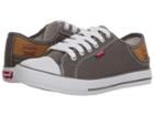 Levi's(r) Shoes Stan Buck (little Kid/big Kid) (charcoal/brown) Men's  Shoes