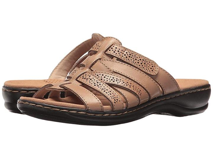 Clarks Leisa Field (sand Leather) Women's Shoes