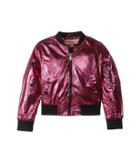 Urban Republic Kids Ziggy Metallic Bomber Jacket (little Kids/big Kids) (magenta) Girl's Jacket