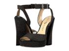 Katy Perry The Maggie (black Caviar Emboss) Women's Shoes